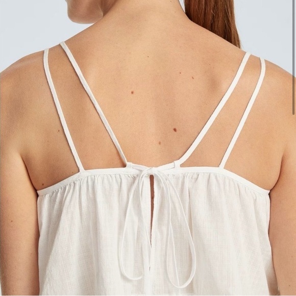 NWT Everlane The Billow Cami White Small - Picture 2 of 4